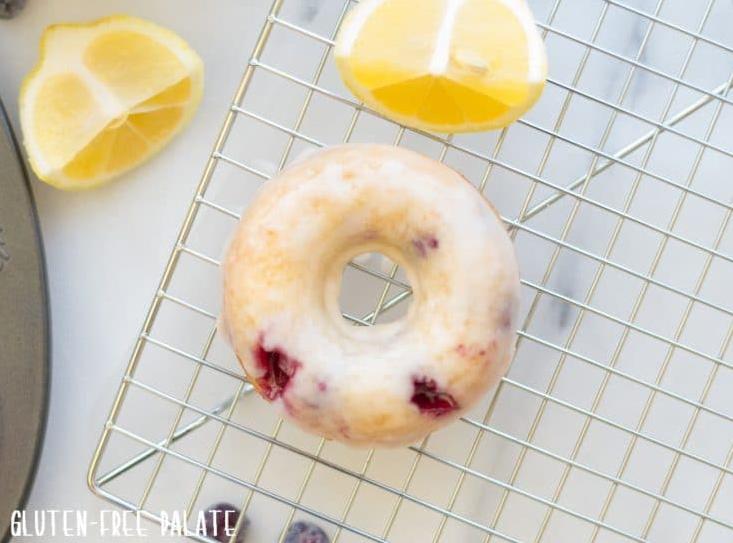  Indulge in the deliciously rich blueberry glaze that is the perfect complement to the tangy