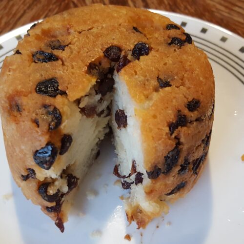 Instant Pot Spotted Dick (Gluten Free)