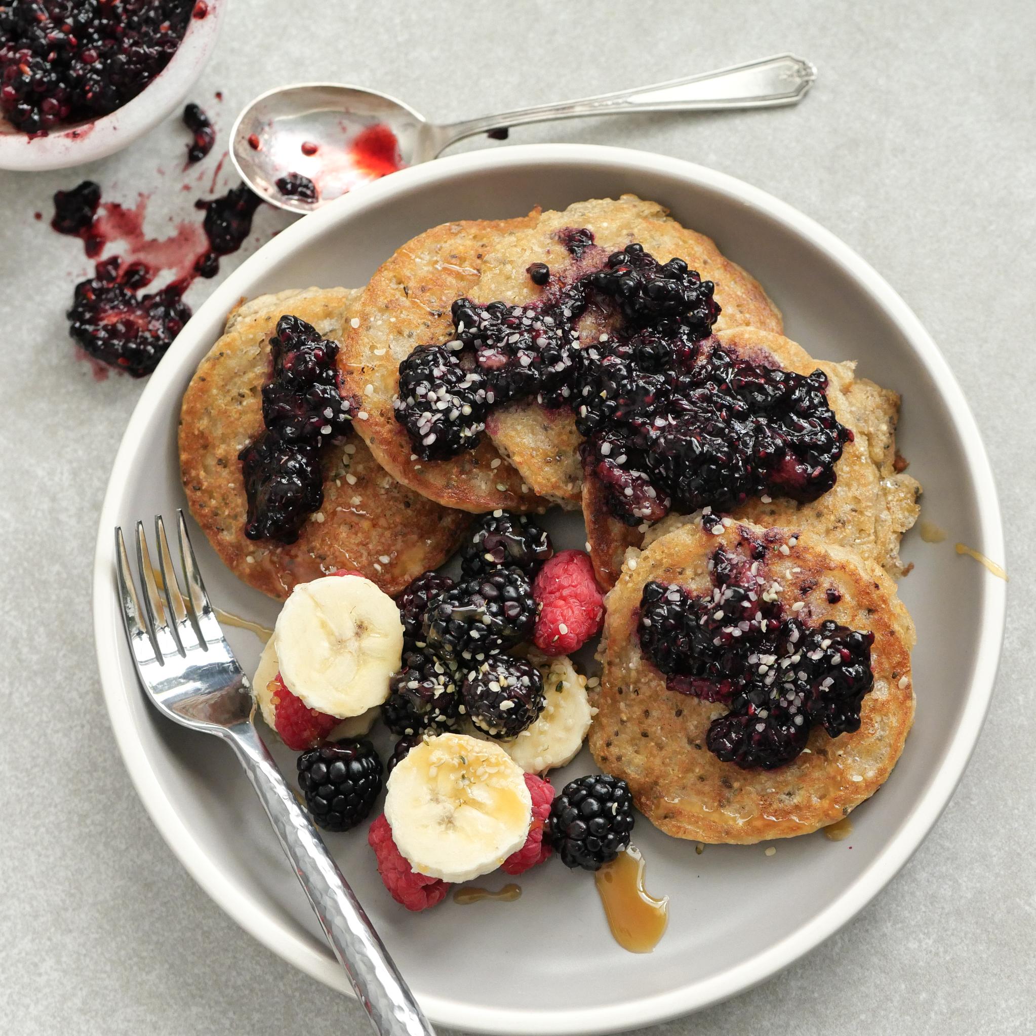  Is there anything better than pancakes? How about healthy pancakes that taste amazing?