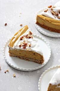 Lactose Free Pumpkin Cheesecake (Could Be Dairy Free)