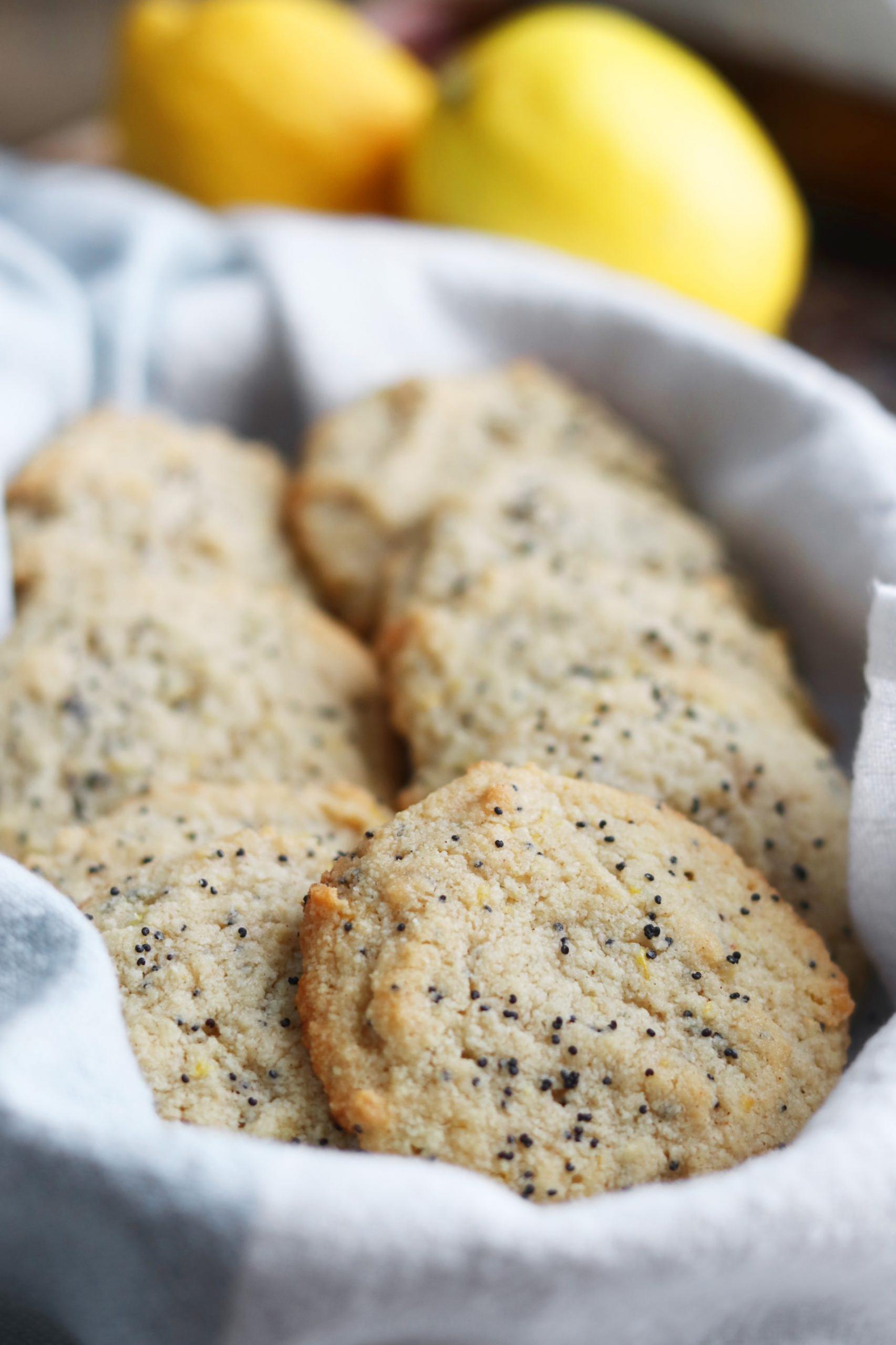  Lemon and poppy-seed: a match made in cookie heaven!
