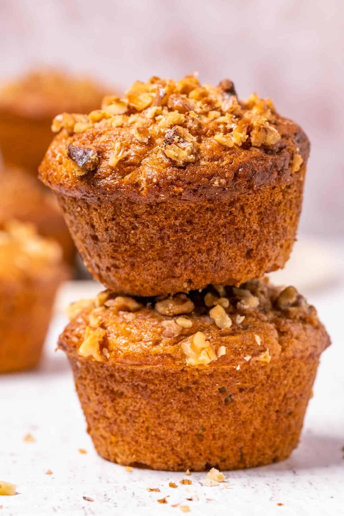  Let your oven do the work while you enjoy the sweet aroma of freshly baked banana bread muffins.
