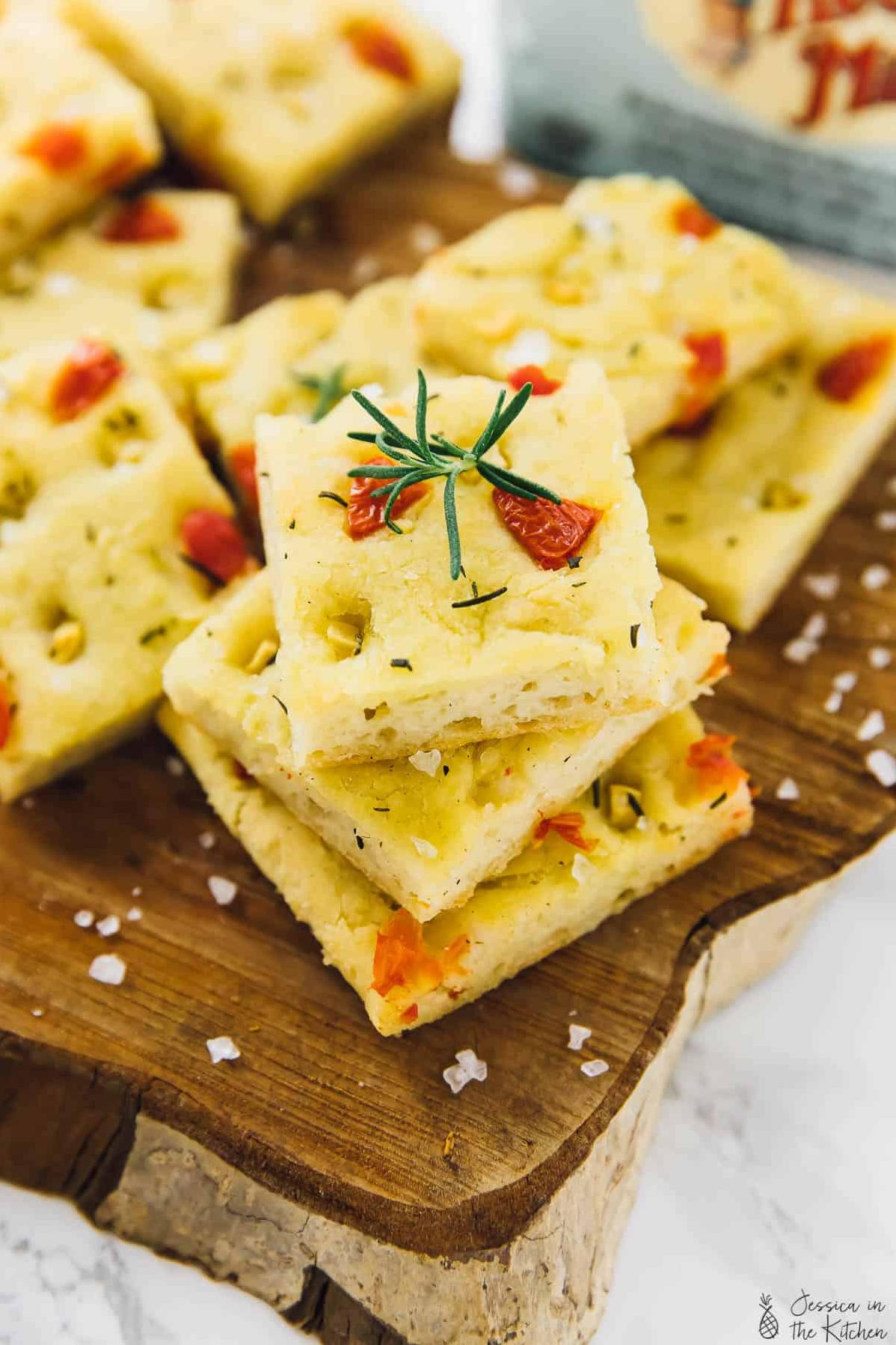  Life is better with fresh baked focaccia, especially when it's gluten-free.