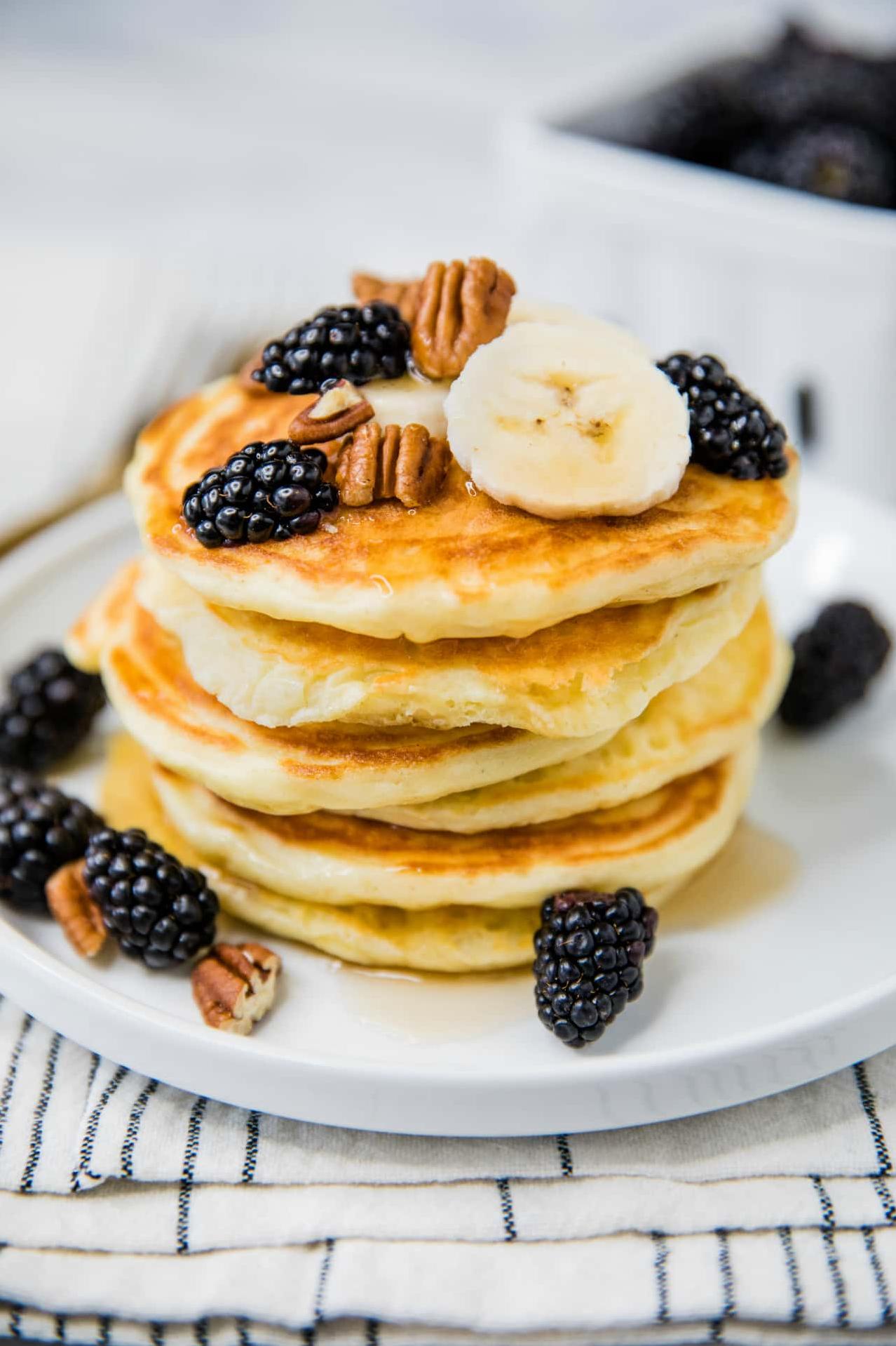  Melt-in-your-mouth delicious! These pancakes are perfect for a lazy weekend brunch.