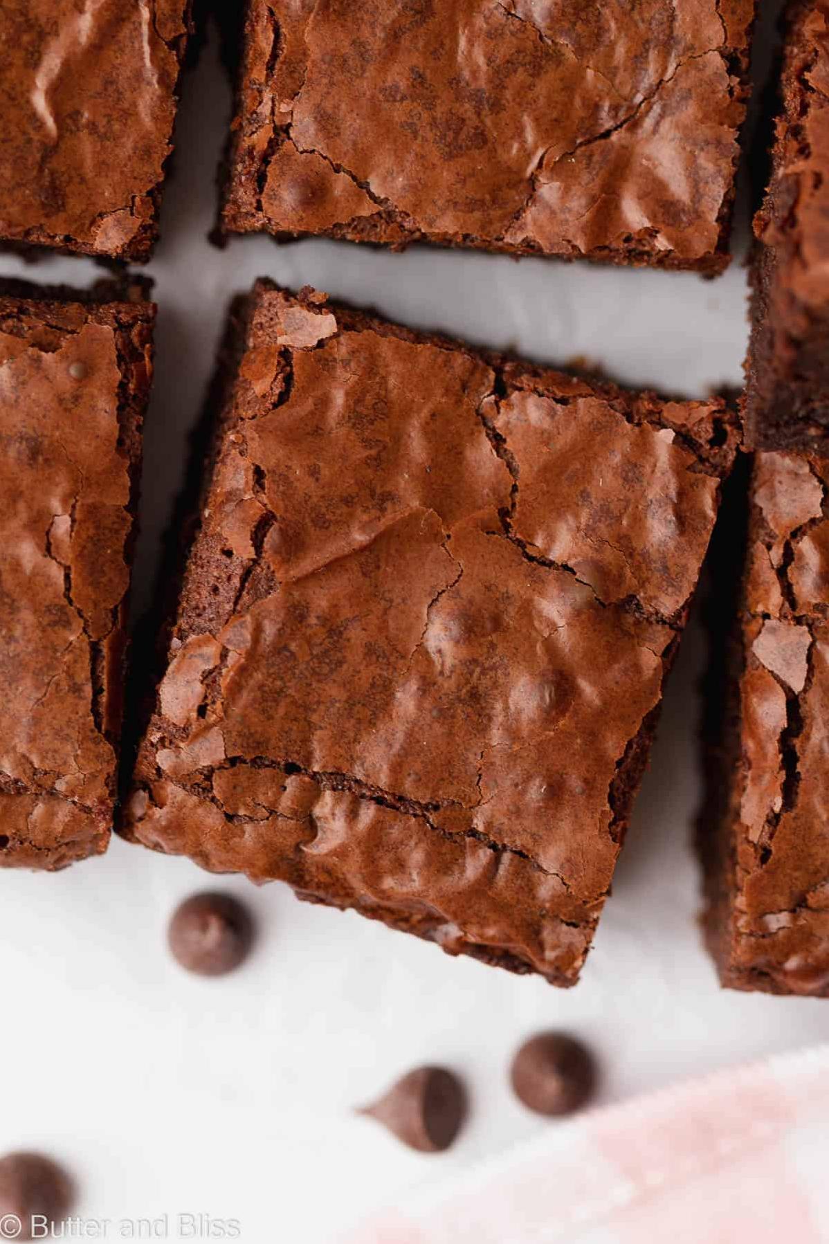  Moist and chocolaty gluten-free brownies