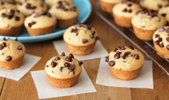  Moist and flavorful, these gluten-free chocolate chip muffins