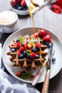 Multi-Grain Gluten Free Sourdough Waffles