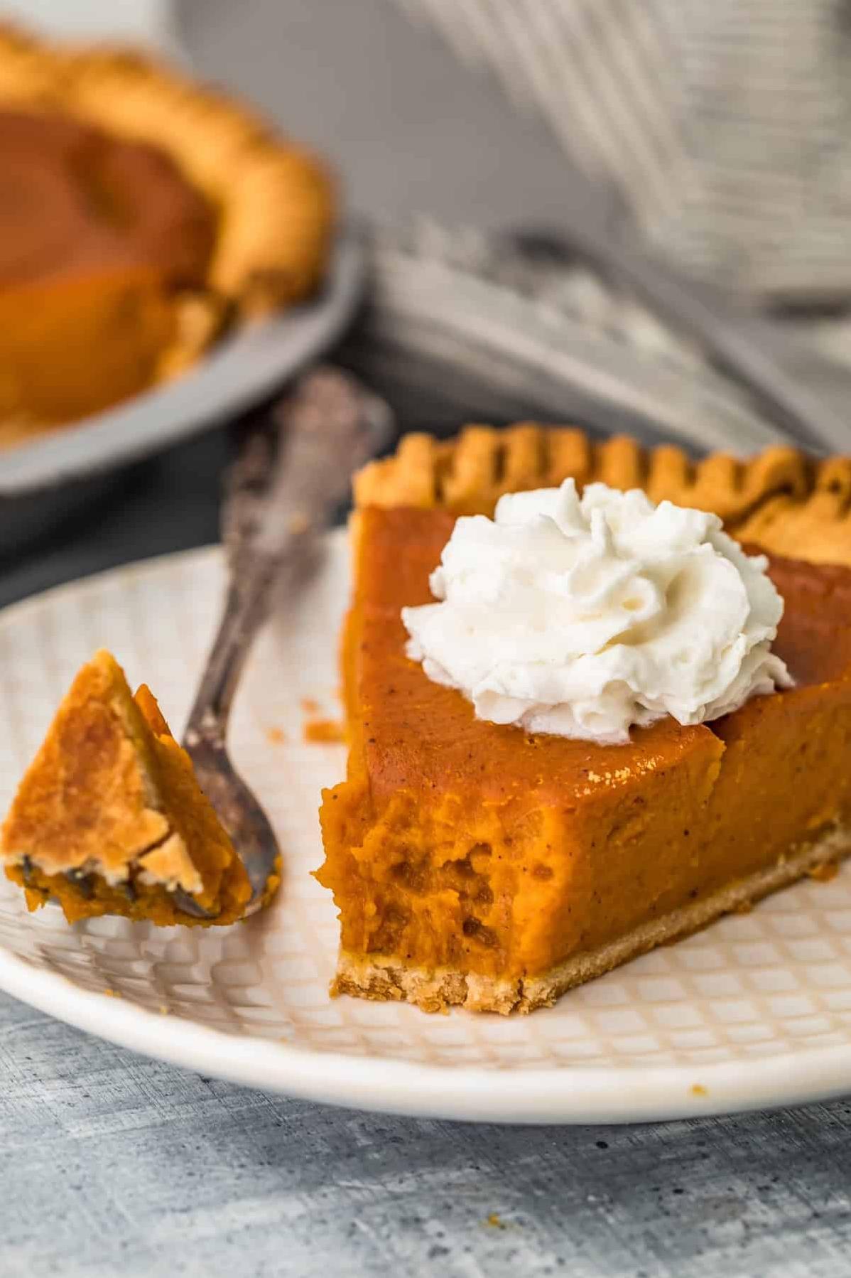  My pumpkin pie is perfect for those who want a healthy twist on a classic dessert.