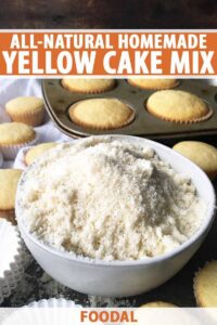 Natural Yellow Cake Mix