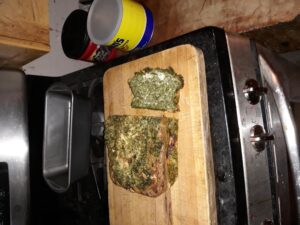 No Carb or Low Carb Gluten Free Spinach Bread