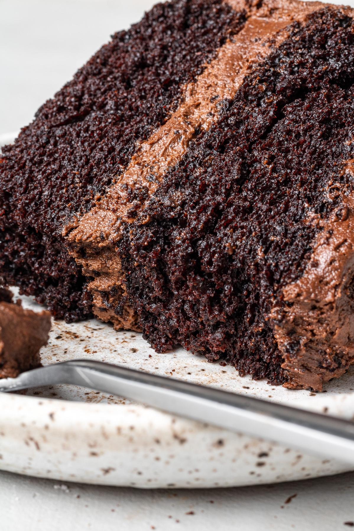  No milk? No problem. Our chocolate cake is dairy-free and still chocolatey and moist.