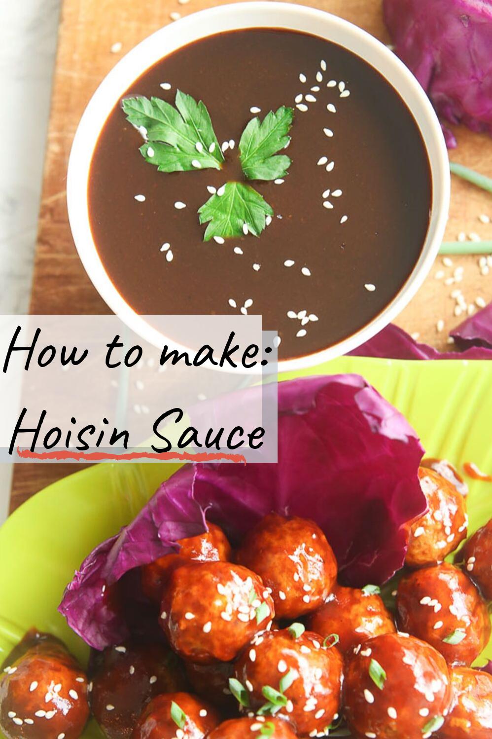  No need for a trip to the grocery store- make your own hoisin sauce with ingredients you already have on hand.