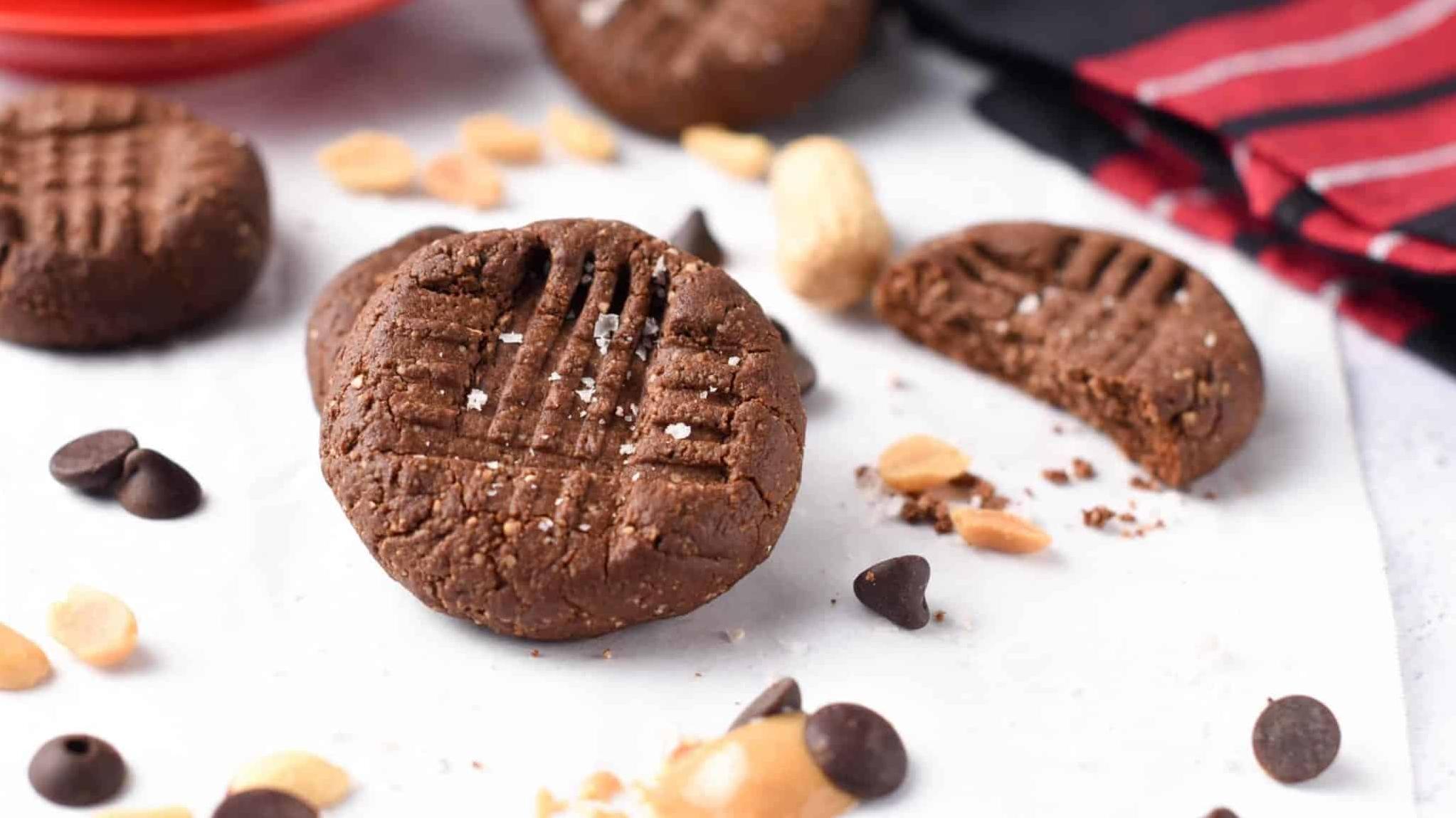  No need to sacrifice taste for a healthier alternative with these peanut butter cookies.