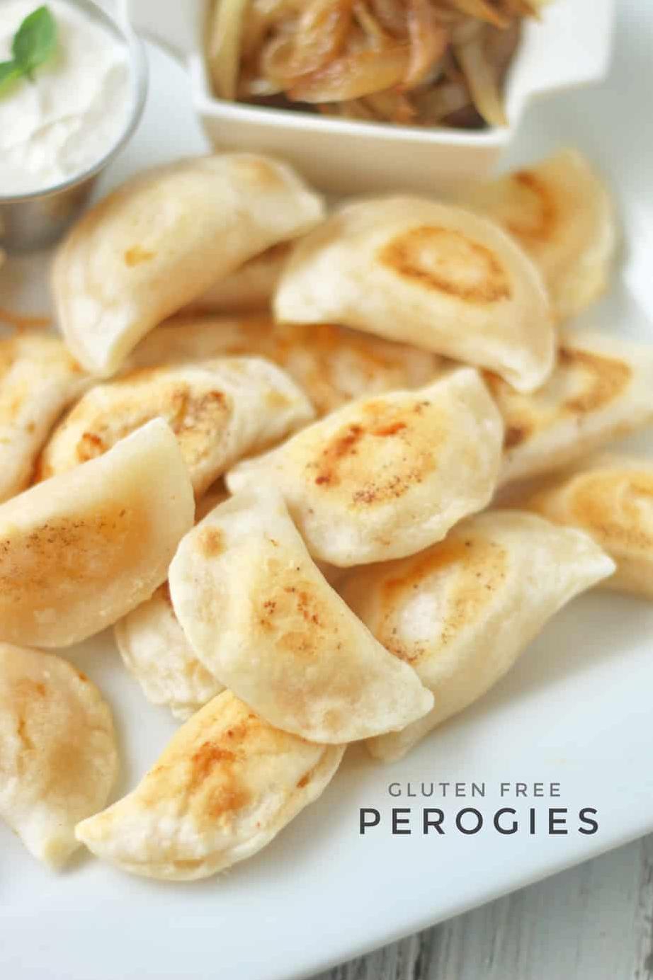  Nothing screams comfort food quite like perogies, and these gluten-free ones are no exception!
