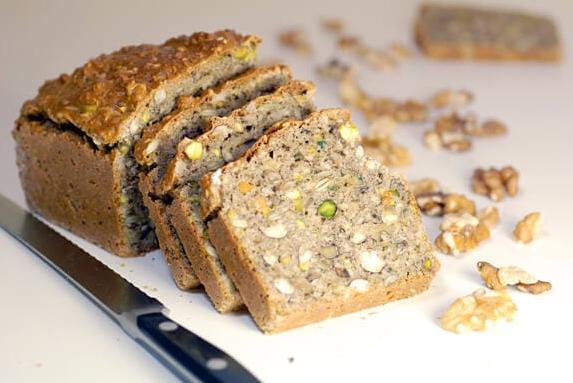  Nutritious and delicious - Almond and Sesame Nut Loaf.