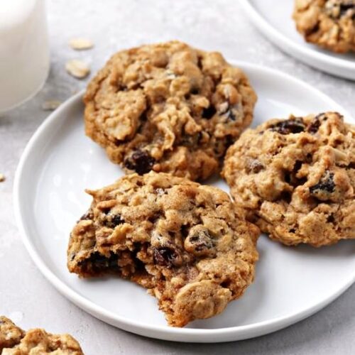 Oatmeal Raisin Cookies - Dairy Free