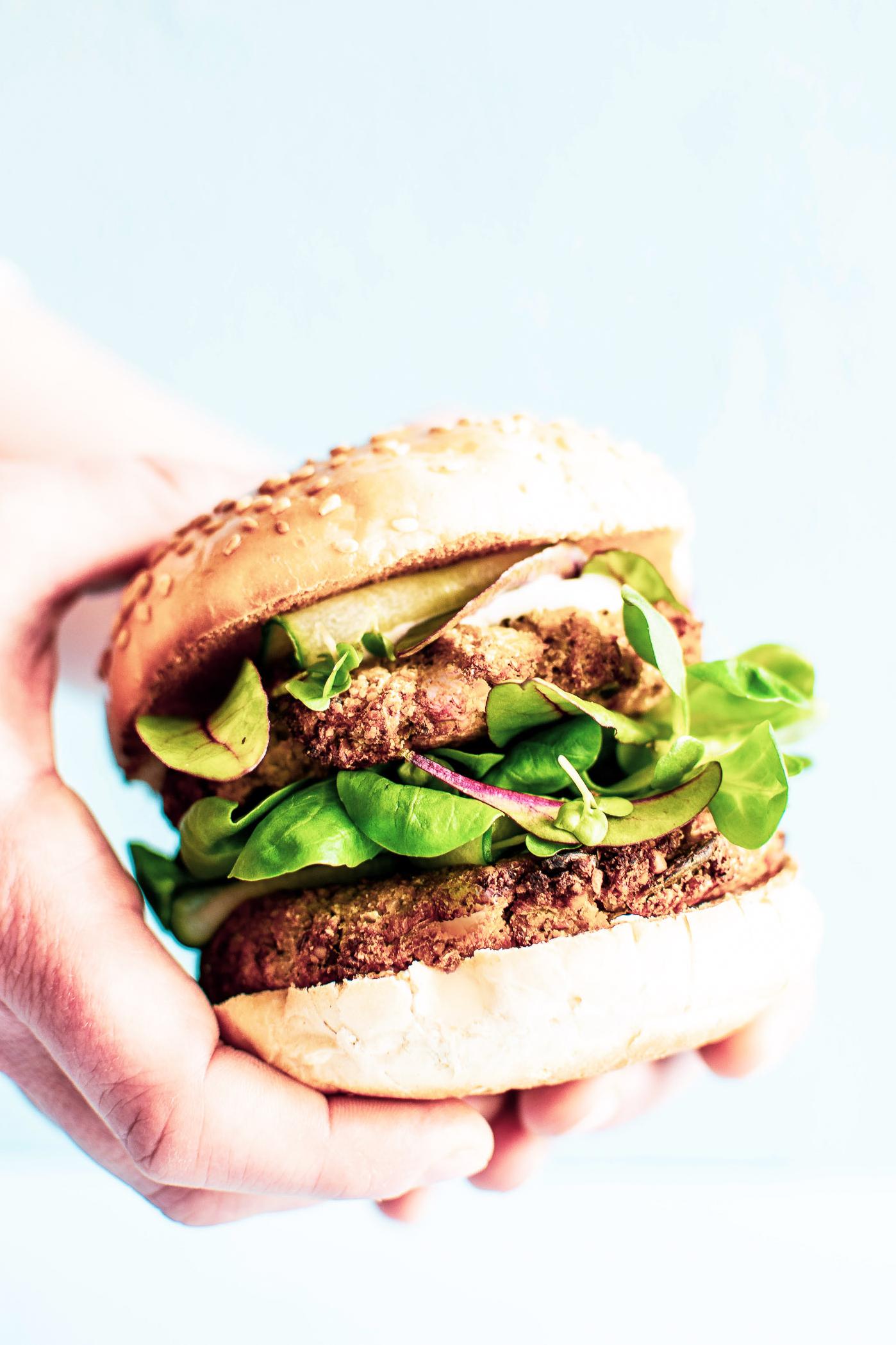  Once you try these veggie burgers, you won't ever go back to meat burgers.