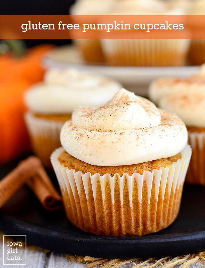  One bite of these mini cupcakes and you'll be transported to pumpkin-picking season.