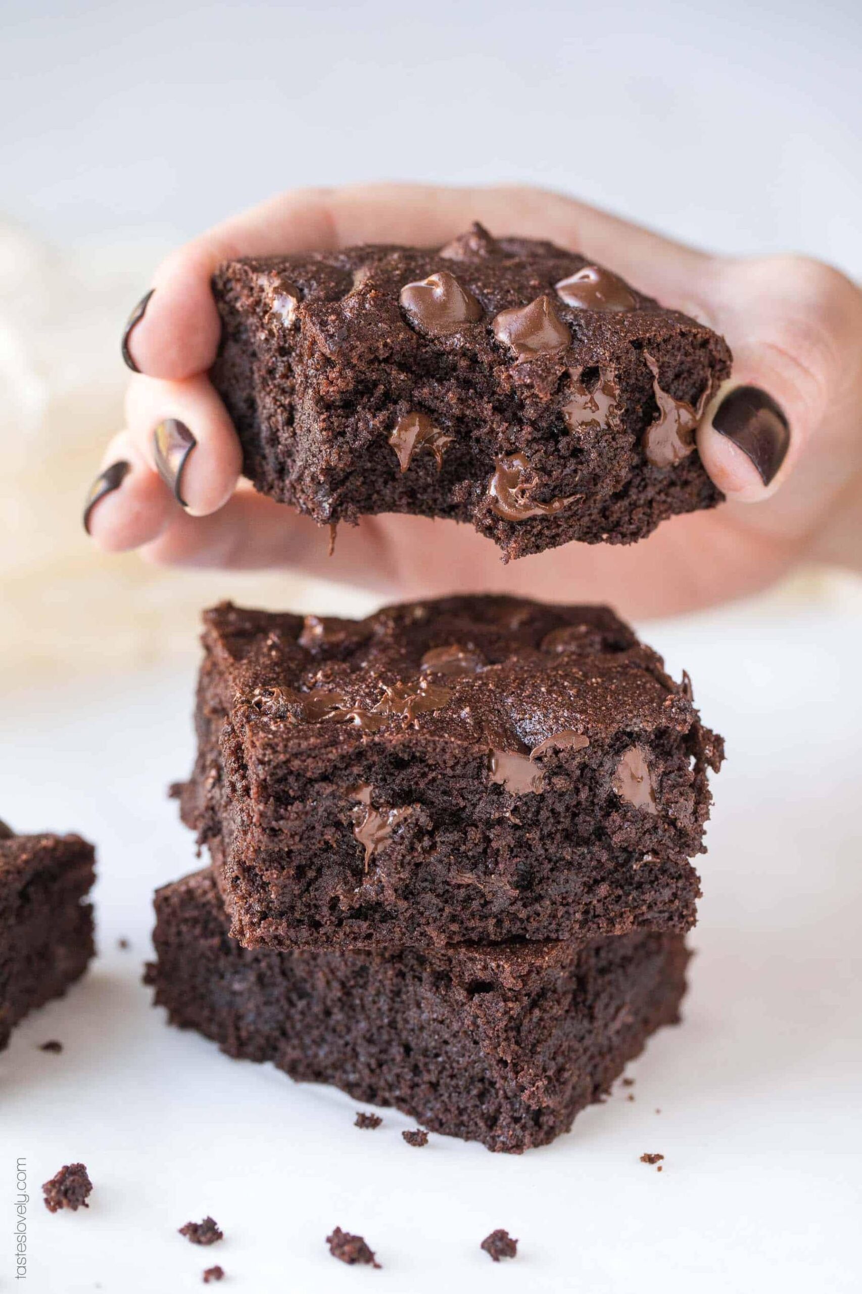  One of my favorite treats, these brownies are also low glycemic to keep blood sugar stable.