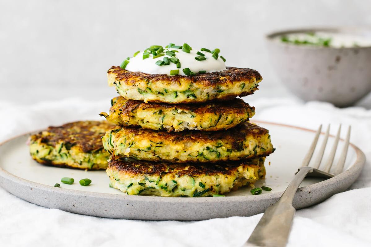  Pancakes don't have to be boring: Put some zucchini in them!