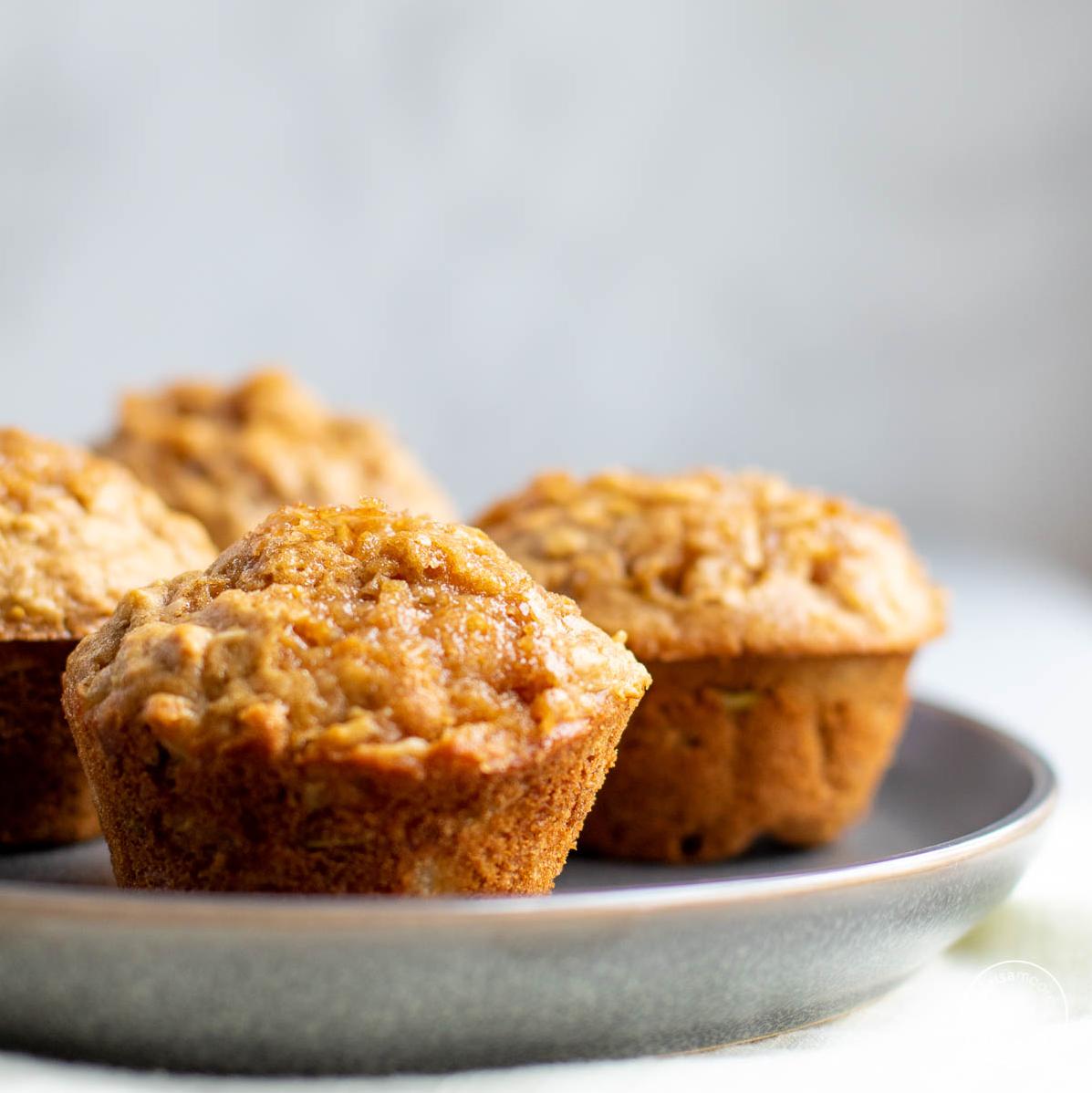 Heavenly Pear Muffins with a Deliciously Fluffy Finish