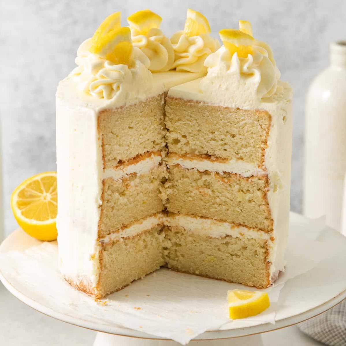  Perfect for brunch or dessert, this Lemon Layer Cake is a showstopper!