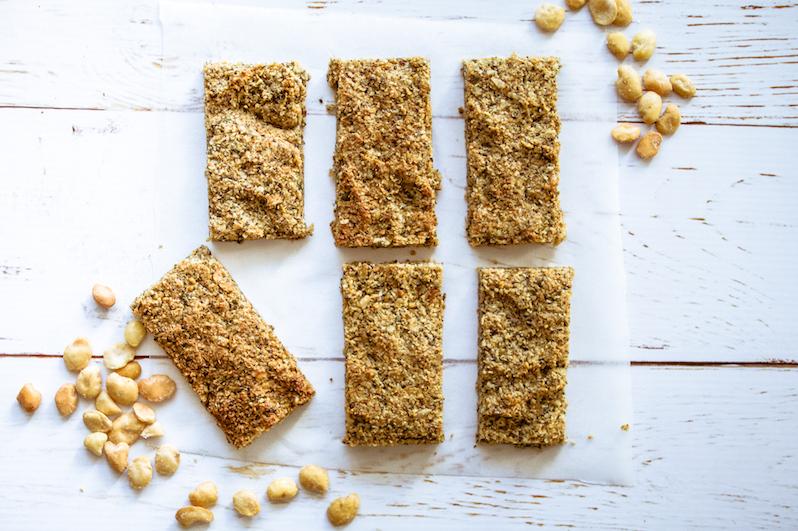  Perfectly chewy, nutty and filling—these bars are sure to keep you satisfied all day long.