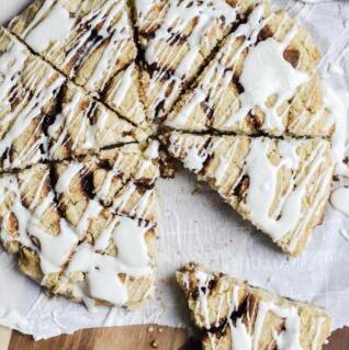  Perfectly fluffy and not too sweet, these scones make for a delicious breakfast or snack.