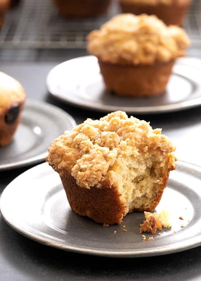  Perfectly golden tops with a moist and fluffy interior, these muffins are a sight to behold.