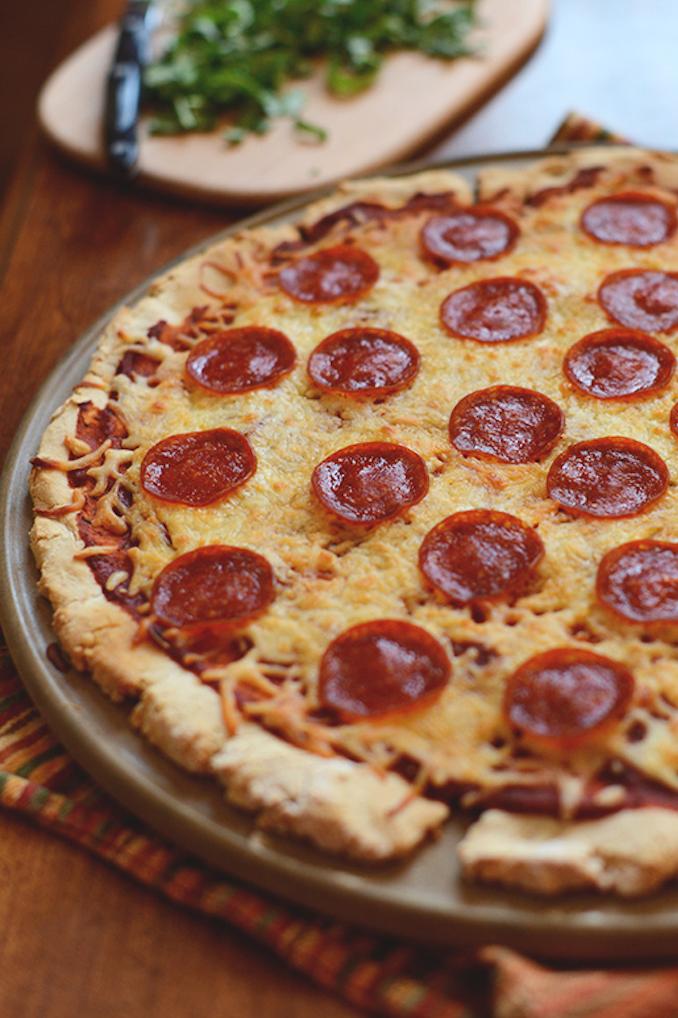  Pizza night just got better with this gluten-free crust.