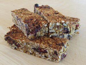 Pumpkin, Almond, Chocolate Granola Bars (Gluten Free)