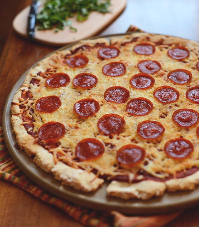  Quick and easy pizza crust for those busy weeknights.