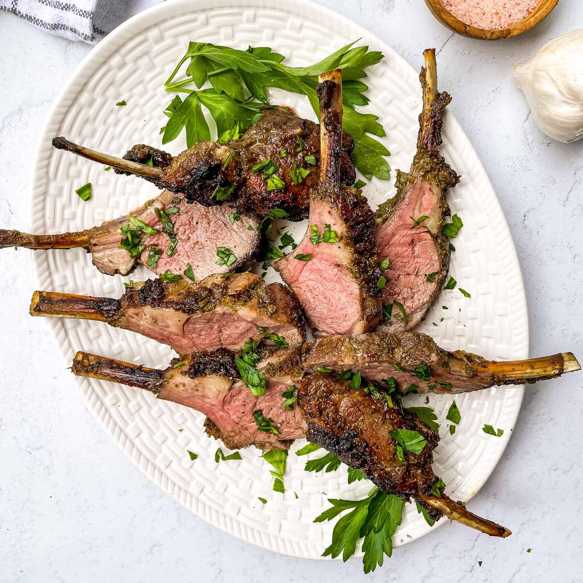  Quick and easy to prepare, these lamb chops are perfect for a weeknight dinner!
