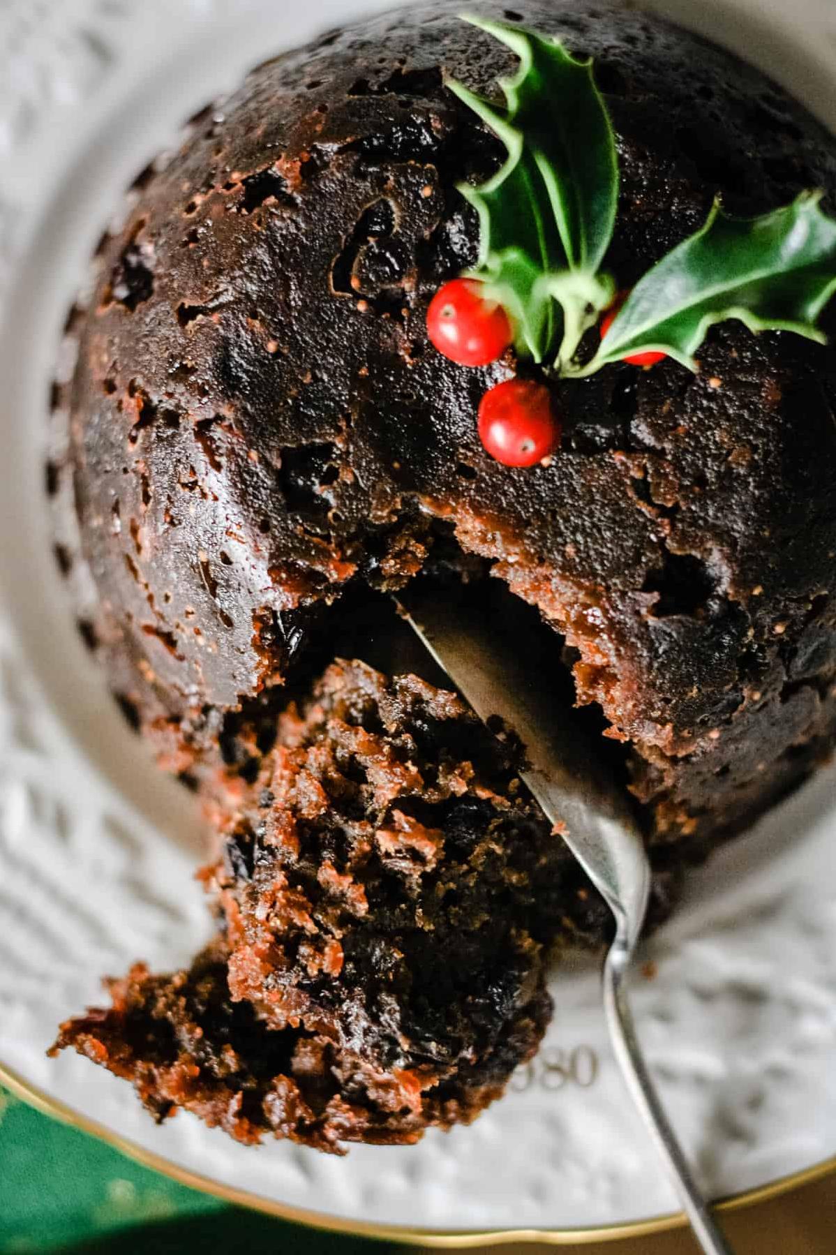  Rich and decadent Christmas pudding