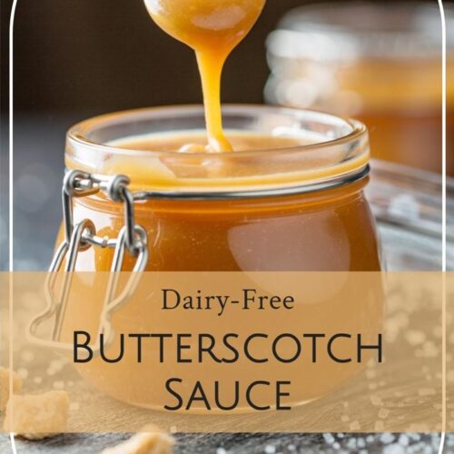 Rich Butterscotch Sauce - Dairy Free