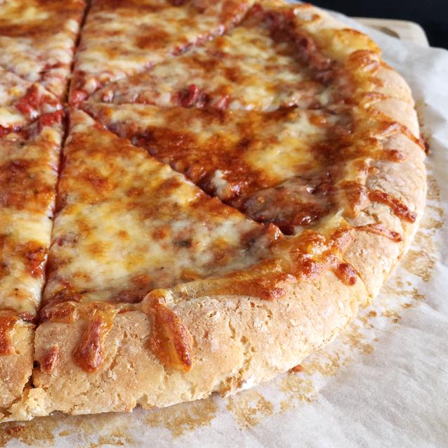 Satisfy your pizza cravings with this homemade, gluten-free option.