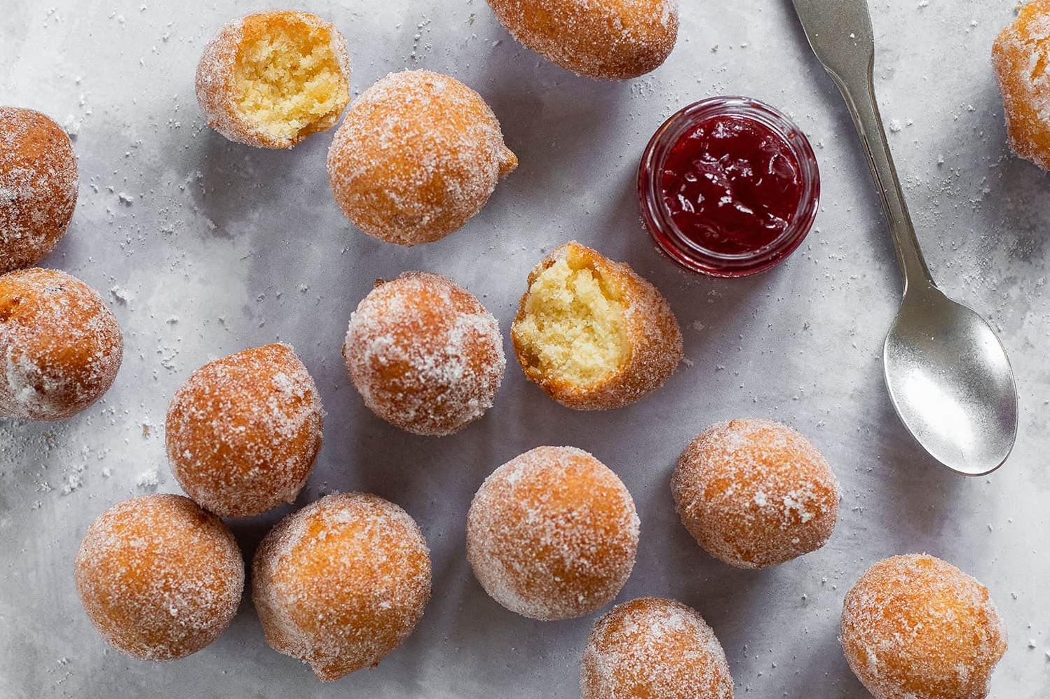  Satisfy your sweet tooth cravings with these gluten-free donut drops.