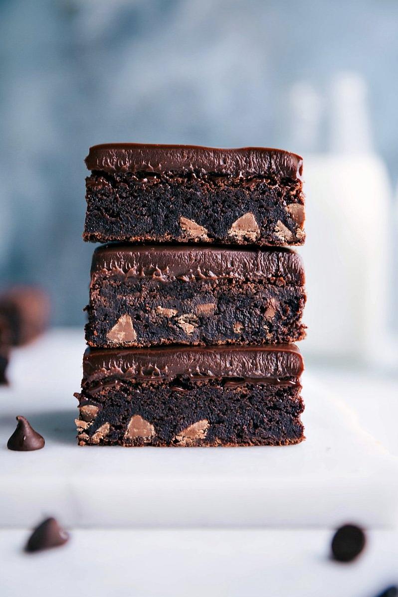  Satisfy your sweet tooth with these delicious gluten-free brownies.