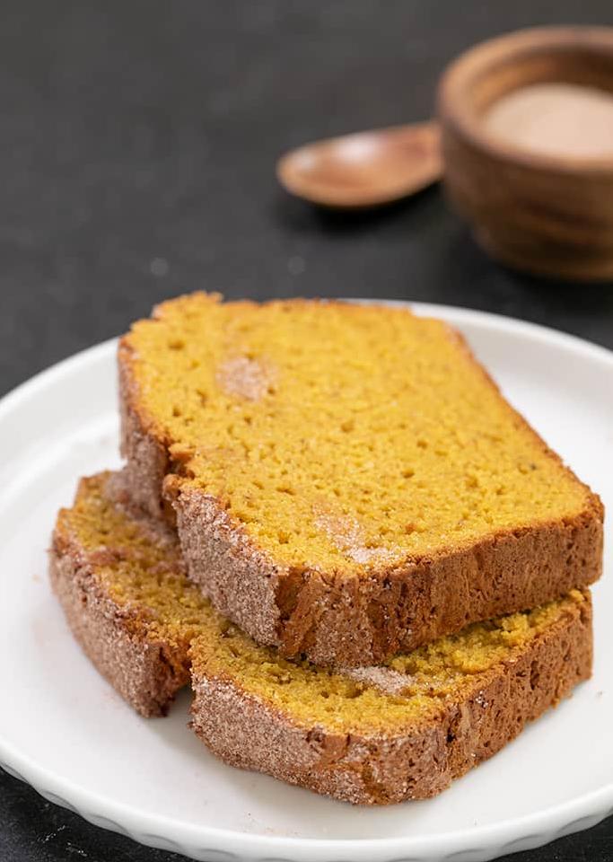  Savor a taste of fall with every bite of our pumpkin loaf.