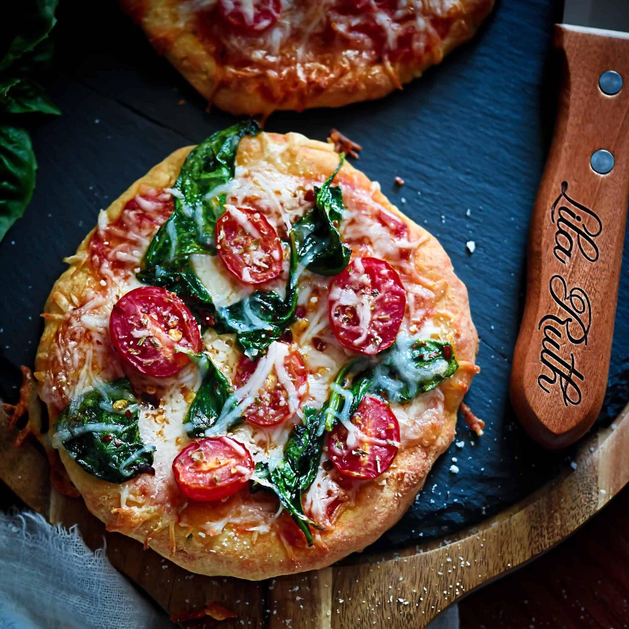  Savor each bite of this crispy, gluten-free pizza crust