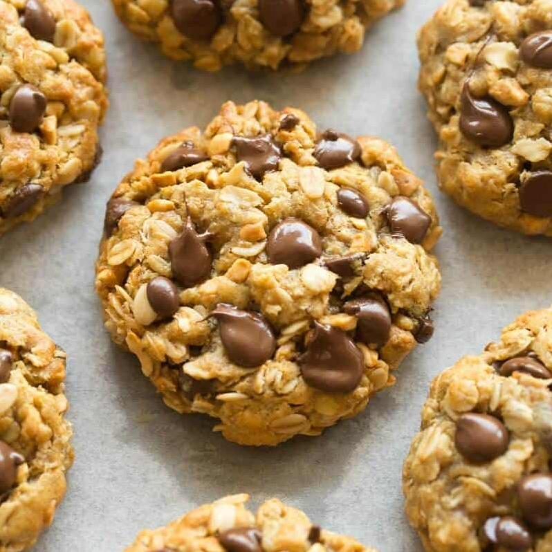  Savor every bite of these healthy cookies, they offer an oat-to-almond ratio that is simply mouthwatering.