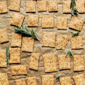 Savory Gluten Free Crackers
