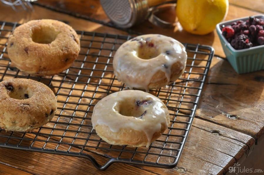  Say goodbye to boring doughnuts and hello to these bright and flavorful delights!