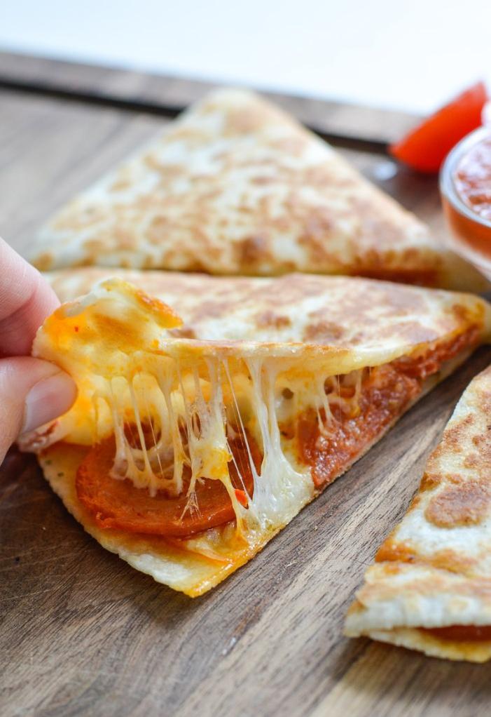  Say goodbye to boring gluten-free dinners and hello to this tasty quesadilla that is packed with flavor.
