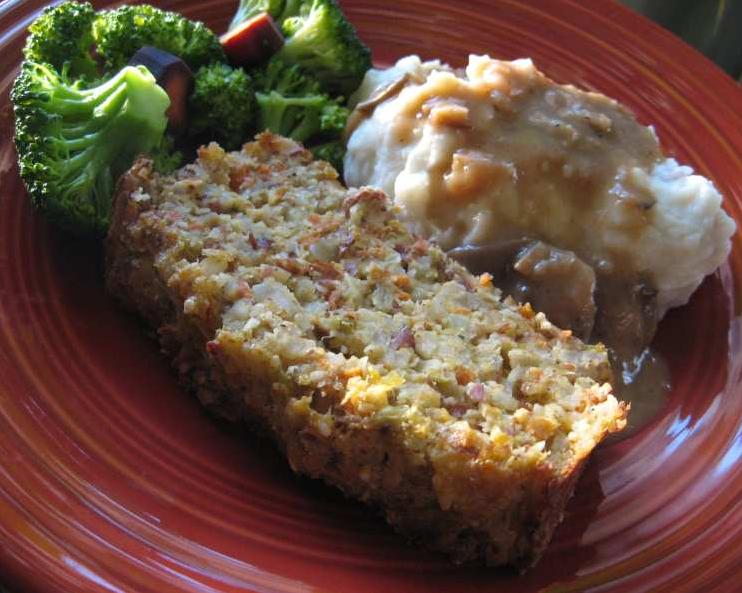  Say goodbye to boring meals and hello to flavorful nut loaf.