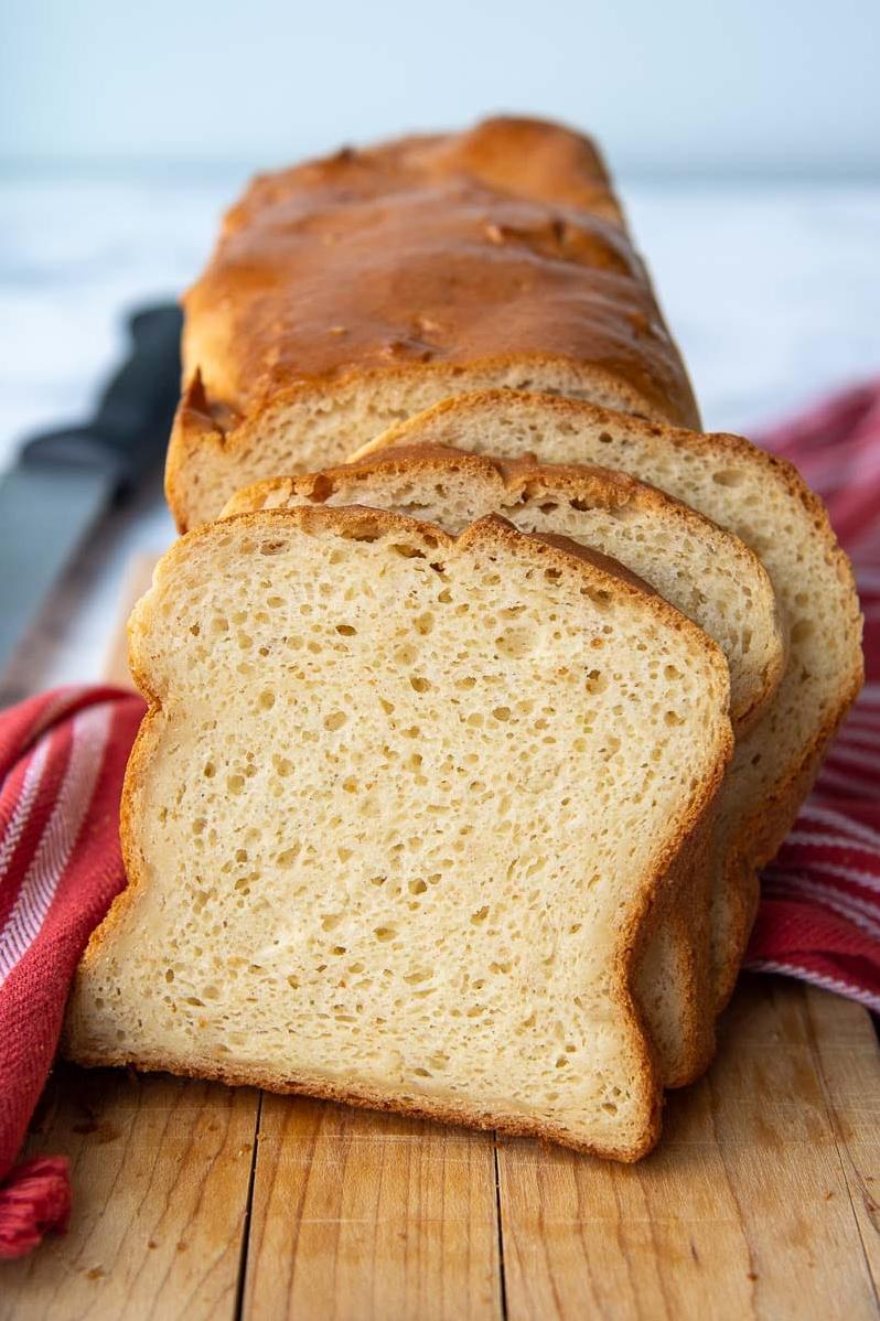  Say goodbye to crumbly gluten-free bread.
