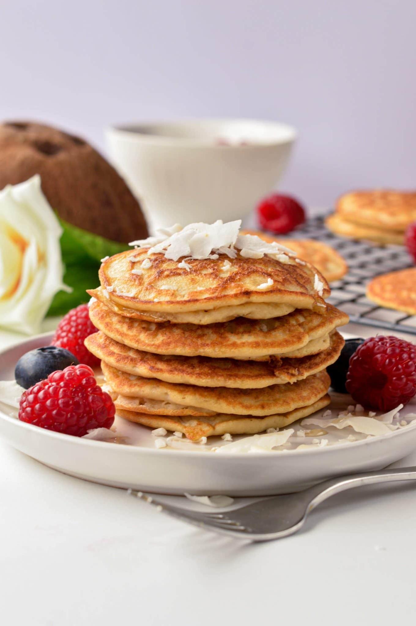 Say goodbye to gluten and try these coconut pancakes instead