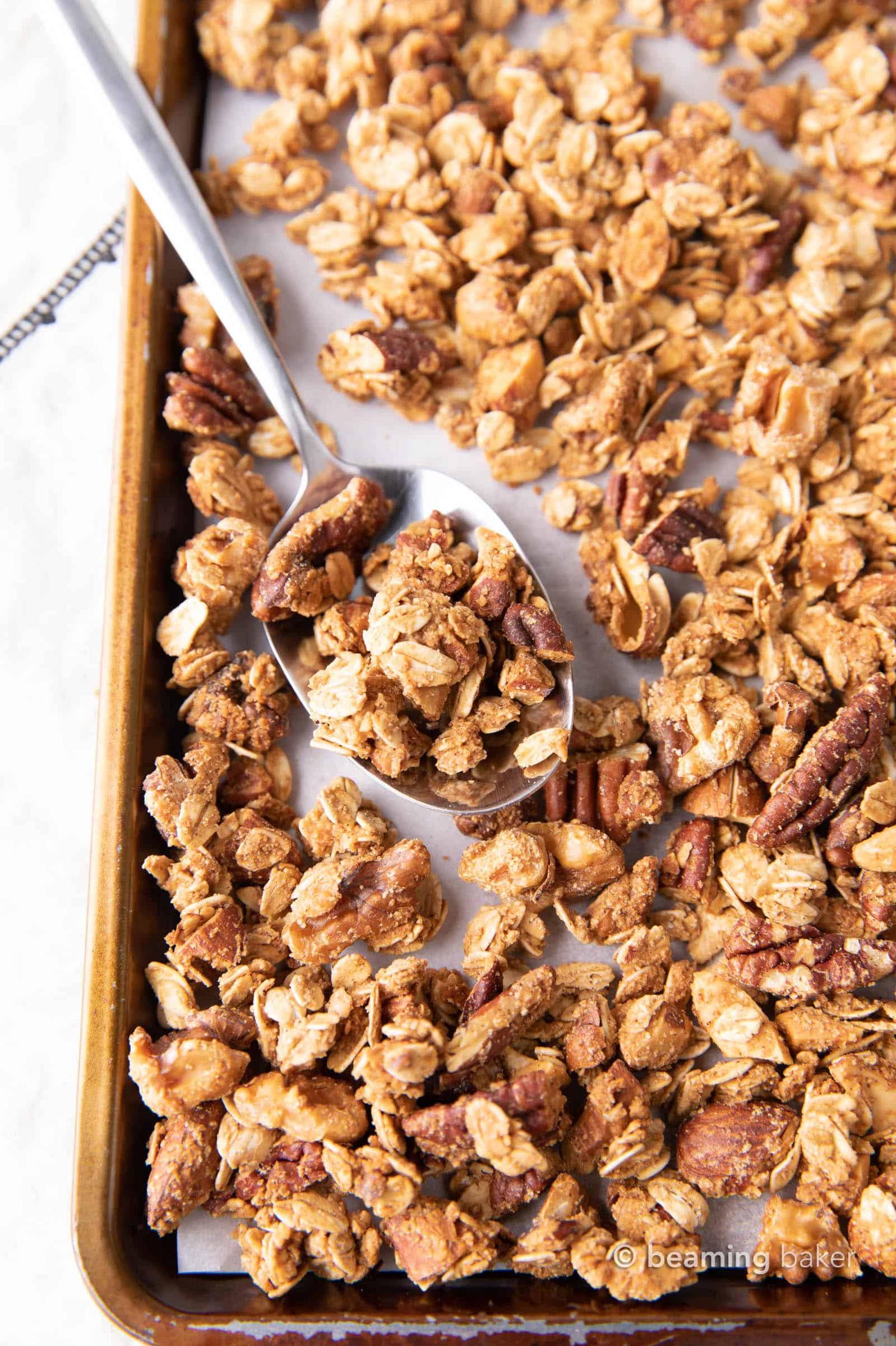  Say goodbye to processed granola and try making your own!