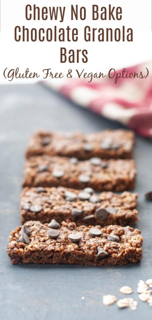  Say goodbye to store-bought granola bars and hello to homemade goodness.