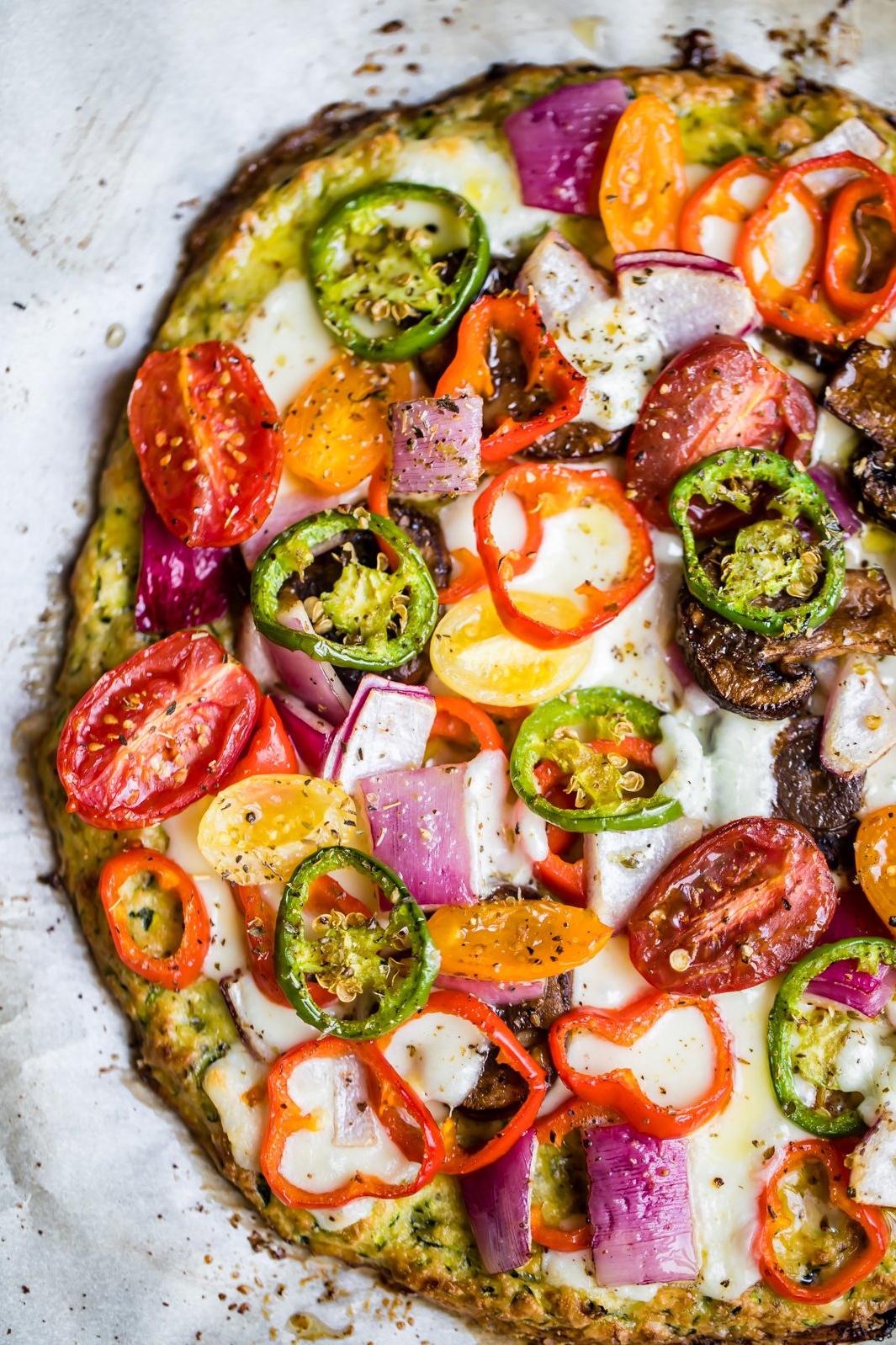  Say hello to a low-carb, veggie-packed crust loaded with flavor and nutrition.